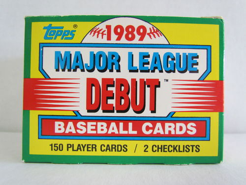 1990 Topps Major League 1989 Debut Baseball Factory Set