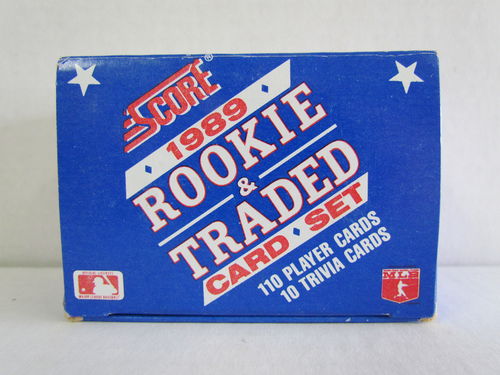 1989 Score Rookie & Traded Baseball Factory Set