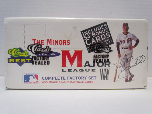 1991 Classic Best The Minors Baseball Factory Set