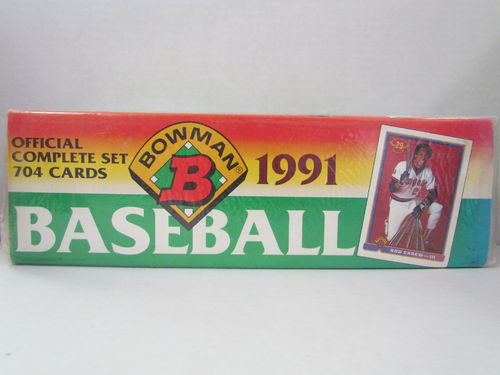 1991 Bowman Baseball Factory Set