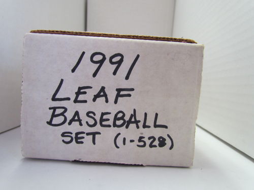 1991 Leaf Baseball Set
