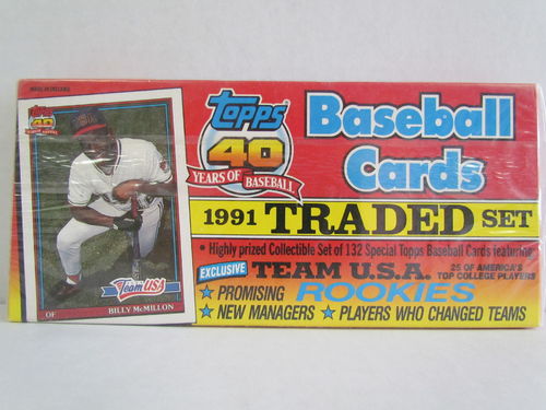 1991 Topps Traded Baseball Retail Factory Set