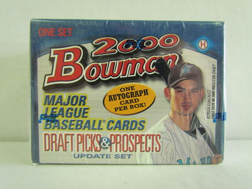 2000 Bowman Draft Picks & Prospects Update Baseball Set