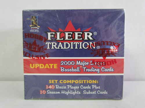 2000 Fleer Tradition Update Baseball Factory Set