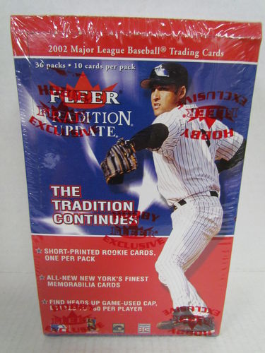 2002 Fleer Tradition Update Baseball Hobby Box