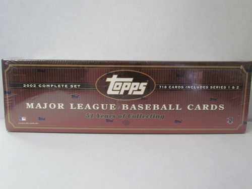 2002 Topps Baseball (Hobby - Brown) Factory Set