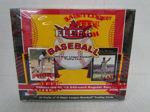 2002 Fleer Baseball Hobby Box