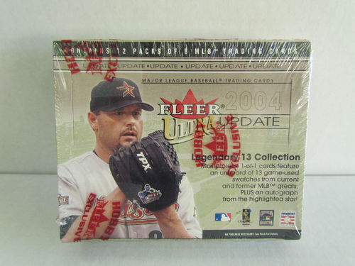 2004 Fleer Ultra Update Baseball Hobby Box