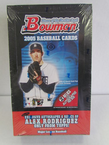 2005 Bowman Baseball Hobby Box