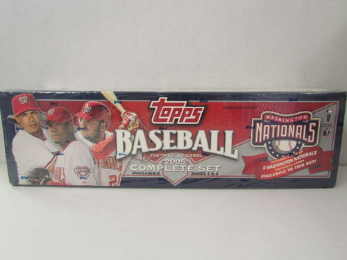 2005 Topps Baseball (Washington Nationals) Factory Set