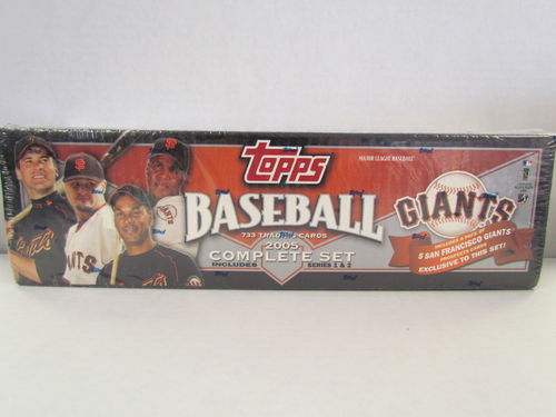 2005 Topps Baseball (San Francisco Giants) Factory Set