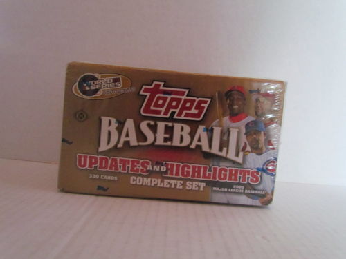 2005 Topps Updates and Highlights Baseball Factory Set