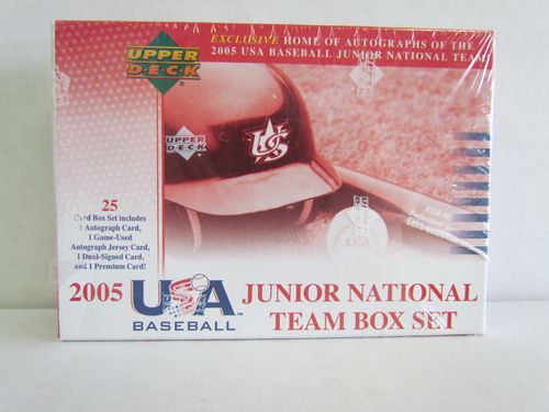 2005 Upper Deck USA Baseball Junior National Team Box Set