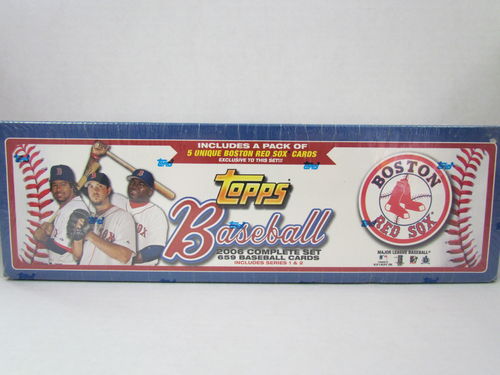 2006 Topps Baseball (Boston Red Sox) Factory Set