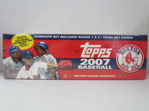 2007 Topps Baseball (Boston Red Sox) Factory Set