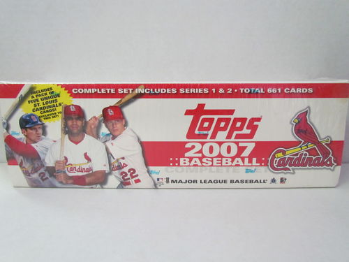 2007 Topps Baseball (St. Louis Cardinals) Factory Set