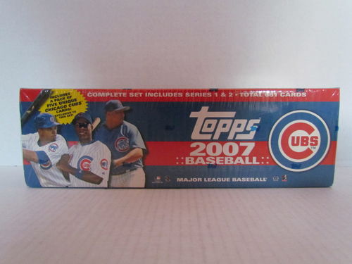 2007 Topps Baseball (Chicago Cubs) Factory Set