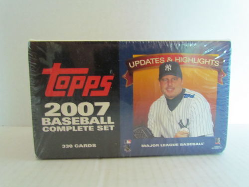 2007 Topps Updates & Highlights Baseball Factory Set