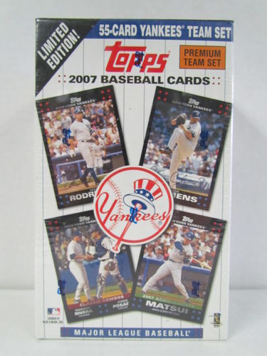 2007 Topps New York Yankees Team Box Set