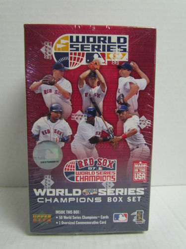 2007 Upper Deck Boston Red Sox World Series Champions Box Set