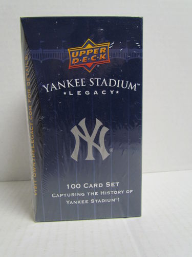 2008 Upper Deck New York Yankees Yankee Stadium Legacy Set