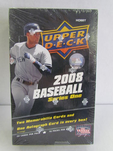 2008 Upper Deck Series 1 Baseball Hobby Box