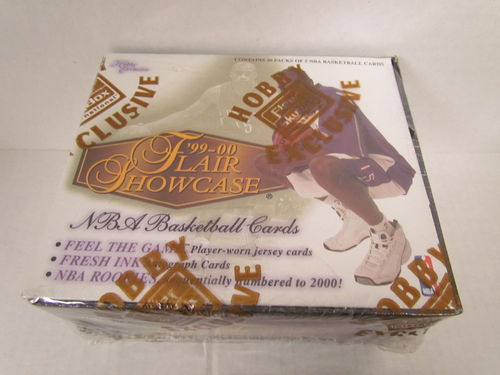 1999/2000 Fleer Flair Showcase Basketball Hobby Box
