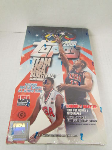 2000 Topps Team USA Basketball Hobby Box