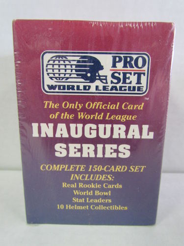 1991 Pro Set World League Football Factory Set