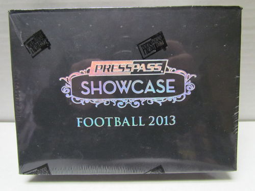 2013 Press Pass Showcase Football Hobby Box