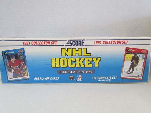 1991/92 Score Bilingual Edition Hockey Factory Set