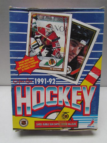 1991/92 O-Pee-Chee Hockey Hobby Box