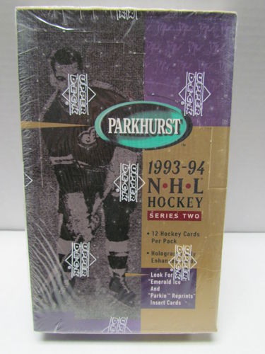 1993/94 Parkhurst Series 2 Hockey Hobby Box