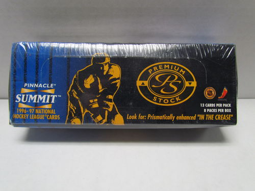 1996/97 Pinnacle Summit Premium Stock Hockey Hobby Box