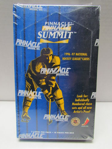 1996/97 Pinnacle Summit Hockey Hobby Box