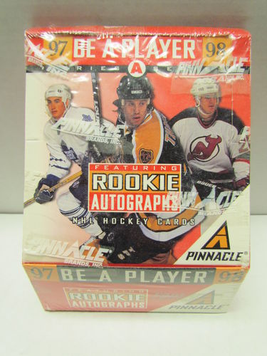1997/98 Pinnacle Be a Player Series A Hockey Hobby Box