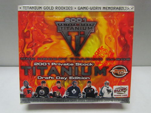 2000/01 Pacific Private Stock Titanium Draft Day Hockey Hobby Box