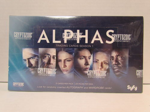 Cryptozoic ALPHAS Season 1 Trading Cards Box