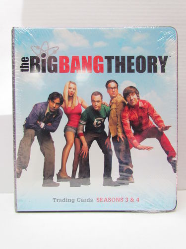 Cryptozoic The Big Bang Theory Seasons 3 & 4 Trading Cards Binder