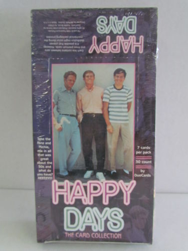 DuoCards Happy Days Trading Cards Box