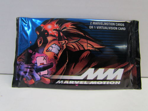 Fleer Marvel Motion Trading Cards Hobby Pack