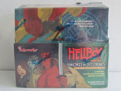 Inkworks Hellboy Sword of Storms Trading Cards Box