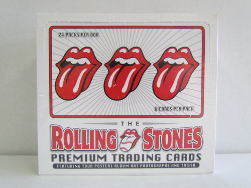 Rolling Stones Premium Trading Cards Box