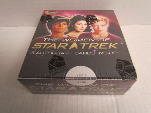 Rittenhouse THE WOMEN OF STAR TREK Trading Cards Hobby Box