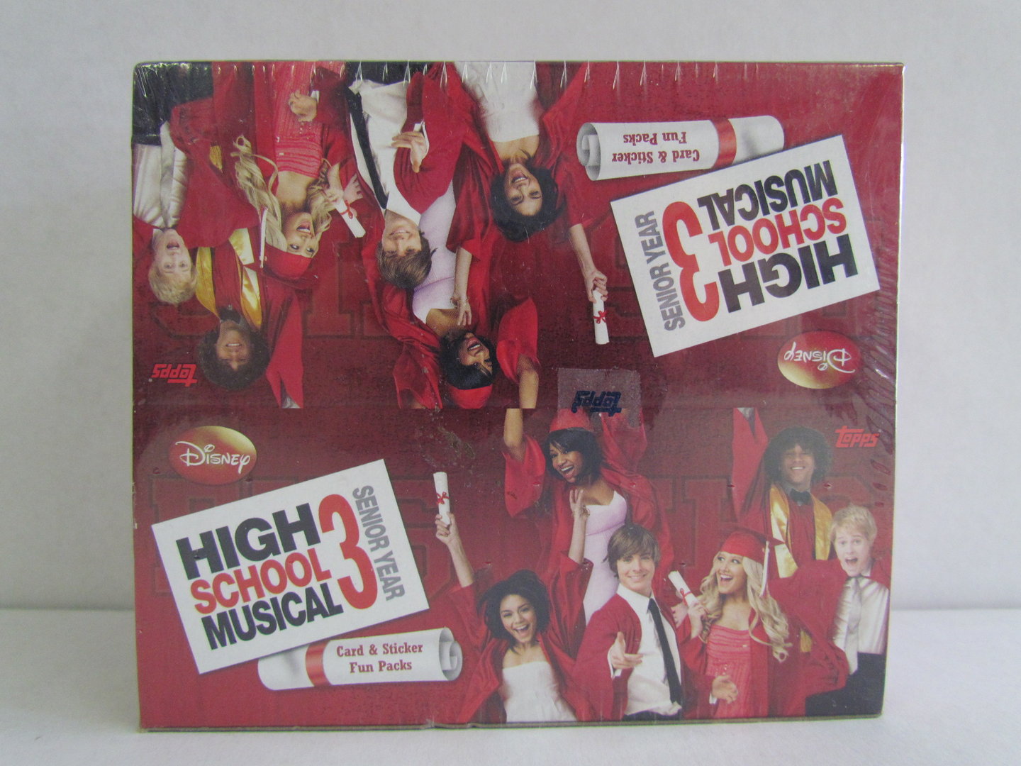 2 X TOPPS TRADING CARDS HIGH SCHOOL MUSICAL 3 GAME CARDS X 50 SEALED PACKS = 100