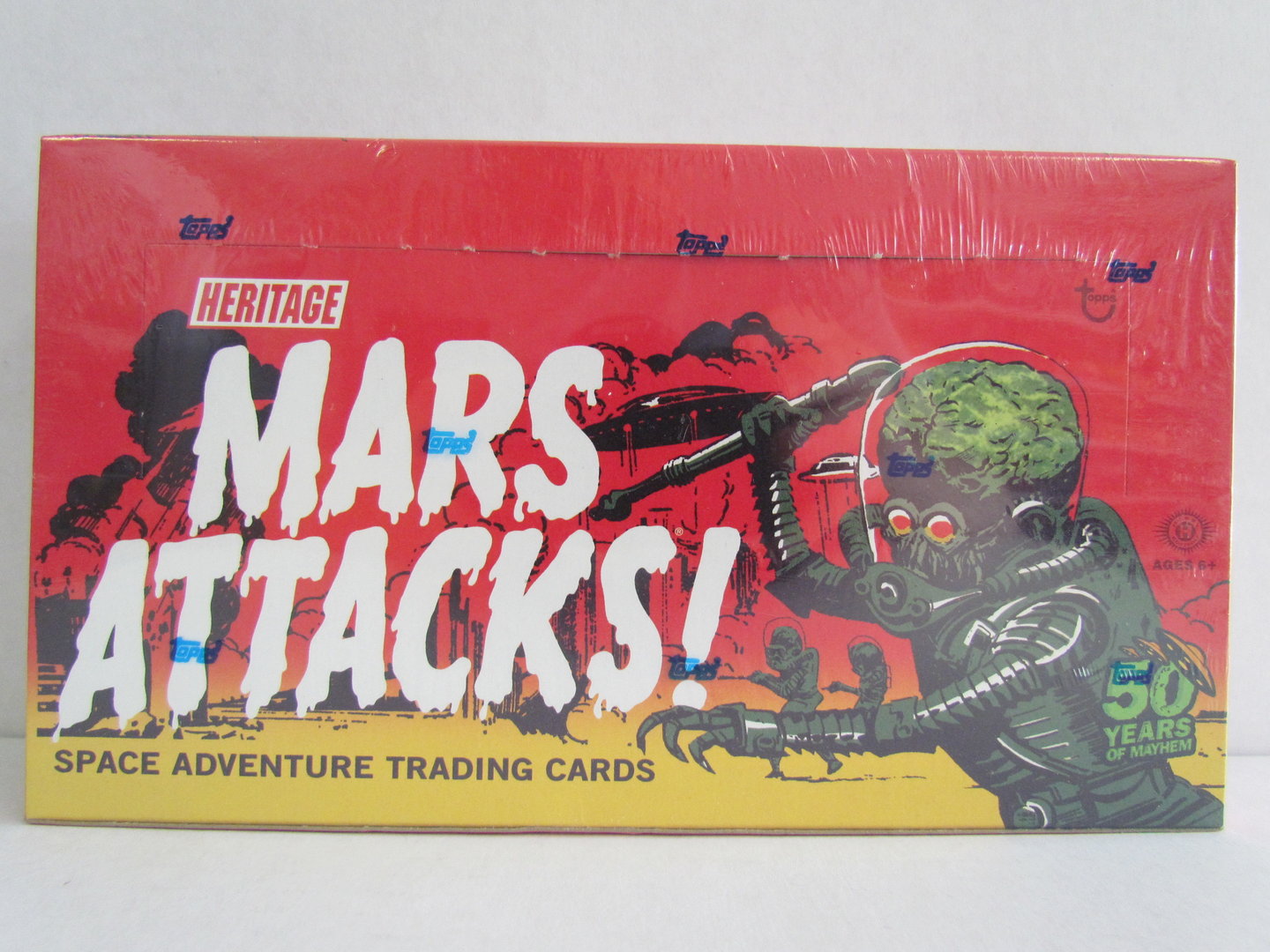 Topps Mars Attacks 2012 Heritage 3-Dimension Selection 5 x Lenticular Cards
