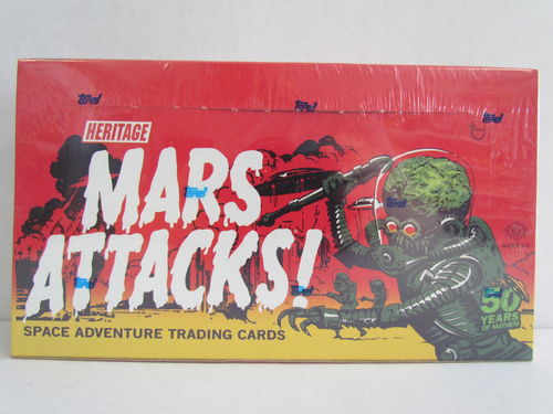 Topps Mars Attacks Heritage Hobby Box (2012)
