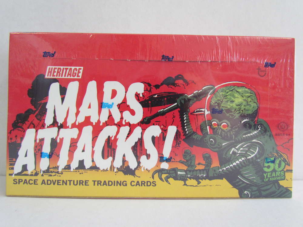 Mars Attacks Heritage Silver Parallel Base Card #40    High Voltage Execution