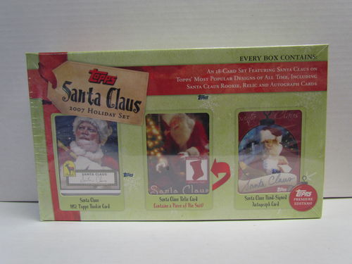 Topps Santa Claus 2007 Holiday Trading Cards Set