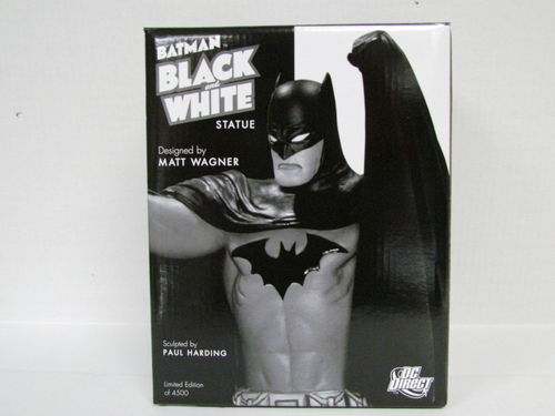 DC Direct BATMAN Black and White Statue by Matt Wagner